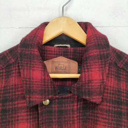 ウールリッチ WOOLRICH バッファローチェックファイヤーマンコート メンズ L