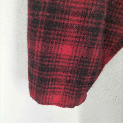 ウールリッチ WOOLRICH バッファローチェックファイヤーマンコート メンズ L