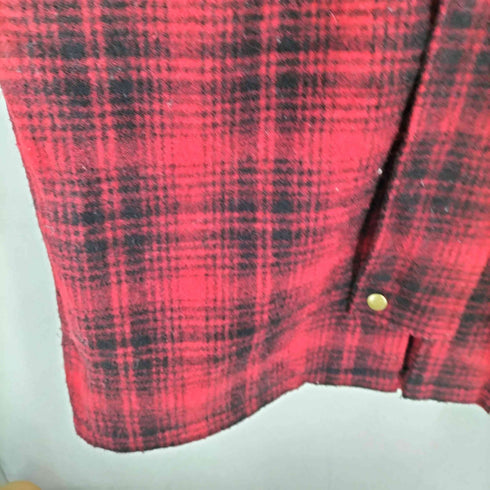 ウールリッチ WOOLRICH バッファローチェックファイヤーマンコート メンズ L