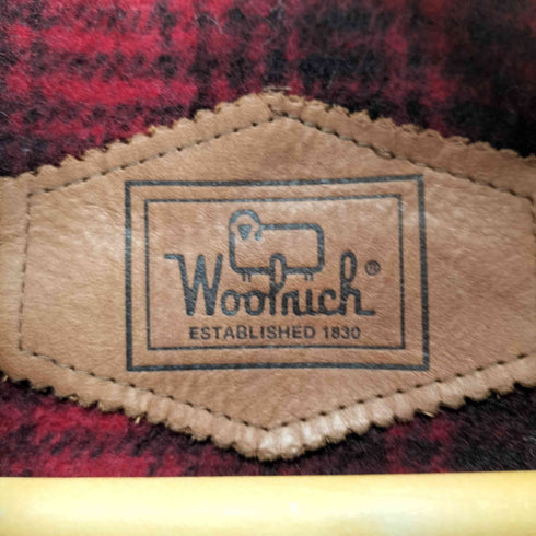 ウールリッチ WOOLRICH バッファローチェックファイヤーマンコート メンズ L