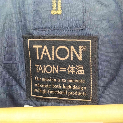 タイオン TAION V NECK ZIP VEST メンズ JPN:M