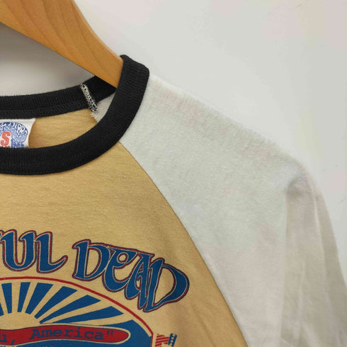BOOTLEGGERS REUNION ロックバンド プリント グラフィック プリント S/S クルーネック ラグランTシャツ メンズ JPN:S