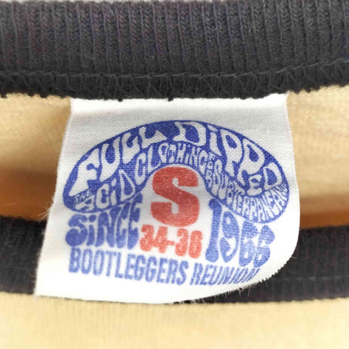 BOOTLEGGERS REUNION ロックバンド プリント グラフィック プリント S/S クルーネック ラグランTシャツ メンズ JPN:S