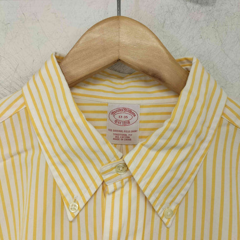 ブルックスブラザーズ BROOKS BROTHERS TRADITIONAL FIT ボタンダウン ストライプシャツ メンズ 17-35