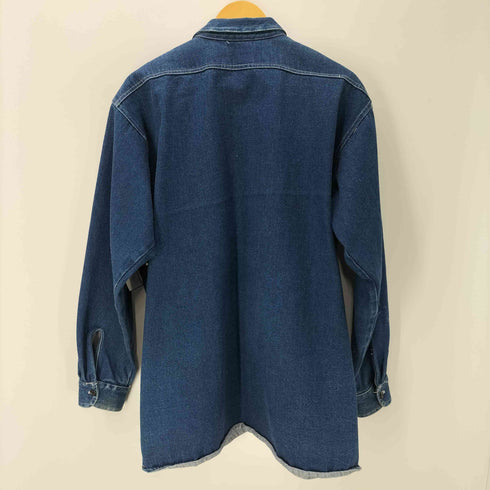 BRONZE AGE ブロンズエイジ 80-90S USA製 初期 OLD ロゴ刺繍 ヘビー オンス デニム カバーオール シャツ ジャケット SK8 オールドスケート サーフ メンズ