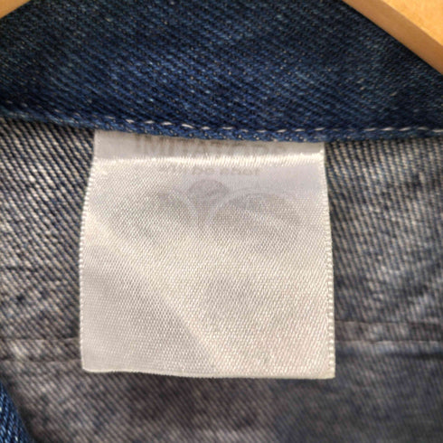 BRONZE AGE ブロンズエイジ 80-90S USA製 初期 OLD ロゴ刺繍 ヘビー オンス デニム カバーオール シャツ ジャケット SK8 オールドスケート サーフ メンズ