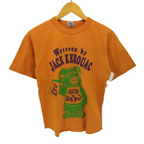 BOOTLEGGERS REUNION Novelist Novel ベアープリント S/S クルーネック ラグランTシャツ メンズ JPN:S