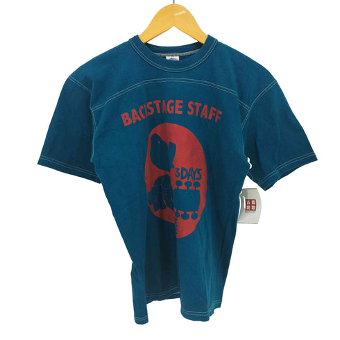 BOOTLEGGERS REUNION BACKSTAGE STAFF フェスプリント S/S クルーネック Tシャツ メンズ import:S