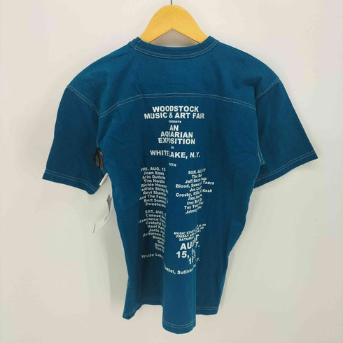 BOOTLEGGERS REUNION BACKSTAGE STAFF フェスプリント S/S クルーネック Tシャツ メンズ import:S