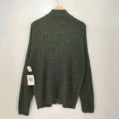 デヴィッドテイラー david taylor 90s リングジップ ジップアップ アクリル ニット カーディガン メンズ import:M