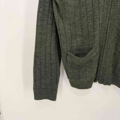デヴィッドテイラー david taylor 90s リングジップ ジップアップ アクリル ニット カーディガン メンズ import:M