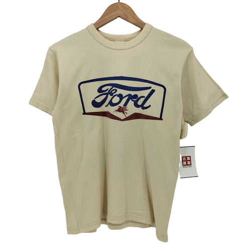 BOOTLEGGERS REUNION オイルメーカー グラフィック プリント S/S クルーネック Tシャツ メンズ JPN:S