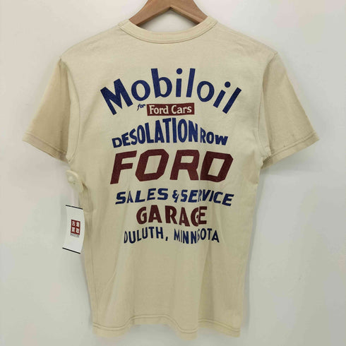 BOOTLEGGERS REUNION オイルメーカー グラフィック プリント S/S クルーネック Tシャツ メンズ JPN:S