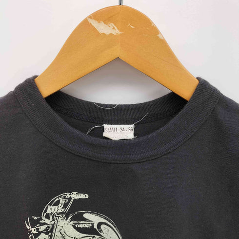 BOOTLEGGERS REUNION バイクメーカー グラフィック プリント S/S クルーネック Tシャツ メンズ JPN:S