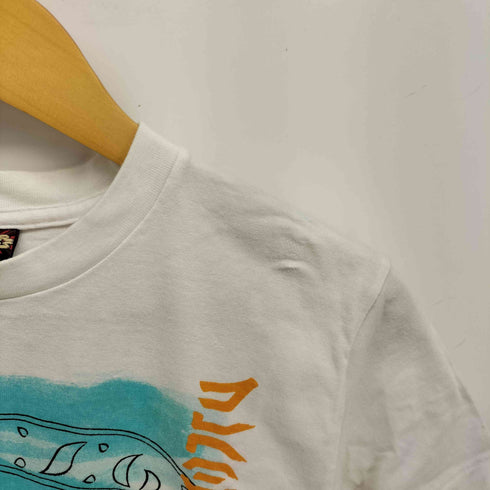 リアルマッコイズ THE REAL McCOY 冒険王 WONDERWORKS 浮世絵 キャラクター グラフィック プリント S/S クルーネック Tシャツ メンズ JPN:M