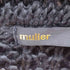 ミュラー MULLER 編み込み セラーカラー ロングワンピース レディース