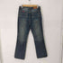 K&G JEANS WEAR フレア バイカーデニム レディース 29