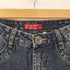 K&G JEANS WEAR フレア バイカーデニム レディース 29