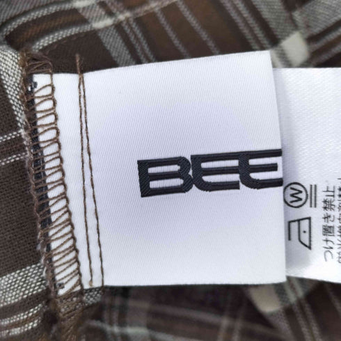 BEEDEN COMPACT ZIP UP CHECK SHIRT レディース FREE