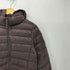 ユニクロ UNIQLO ウルトラライトダウンフーデットコート ダークブラウン XLサイズ レディース JPN:XL
