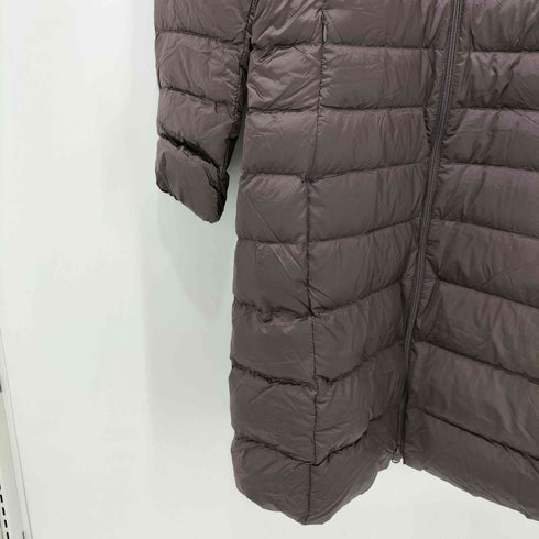 ユニクロ UNIQLO ウルトラライトダウンフーデットコート ダークブラウン XLサイズ レディース JPN:XL