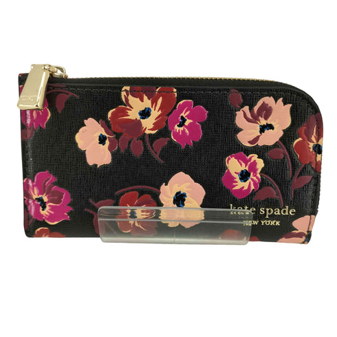 ケイトスペード Kate spade デヴィン フォール ポピーズ ミディアム バイフォールド ウォレット レディース