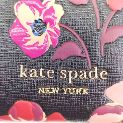 ケイトスペード Kate spade デヴィン フォール ポピーズ ミディアム バイフォールド ウォレット レディース