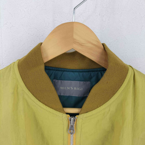 メンズビギ MENS BIGI バック刺繍入り MA-1 フライトジャケット メンズ