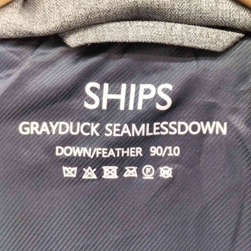 シップス SHIPS GRAYDUCK SEAMLESSDOWN ダウンジャケット メンズ JPN:M