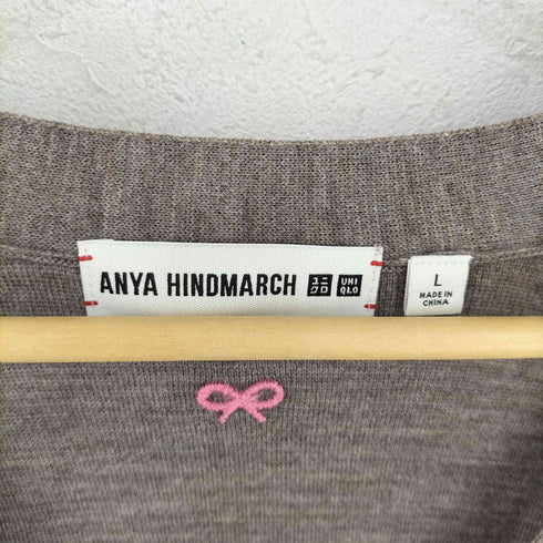 ユニクロ UNIQLO メリノオーバーサイズVネックカーディガン レディース JPN:L