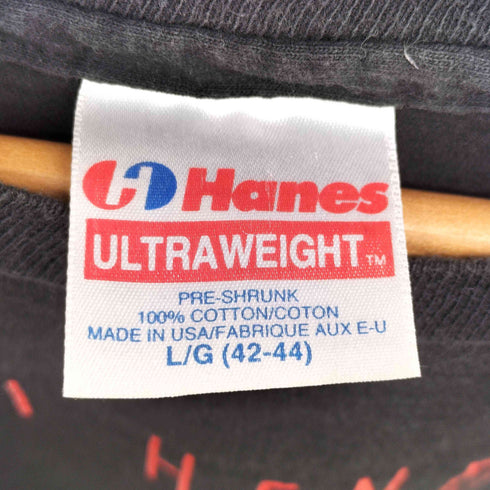 90S USA製 HANES ボディ 1967-70 TOUR ロック ミュージシャン プリント S/S クルーネック Tシャツ メンズ import:L