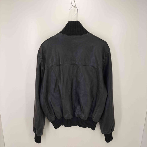 Nothing Hill ダブルジップ レザー リブブルゾン メンズ JPN:XL