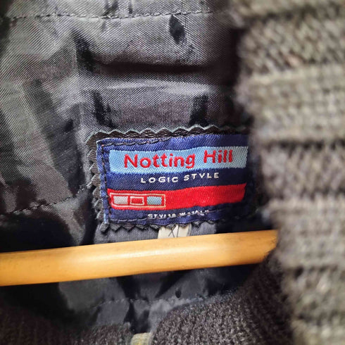 Nothing Hill ダブルジップ レザー リブブルゾン メンズ JPN:XL