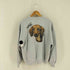 ラッセルアスレチック RUSSELL ATHLETIC 90S USA製 前V ドッグ プリント スウェット トップス メンズ import:XL