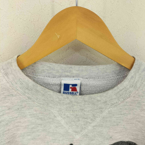 ラッセルアスレチック RUSSELL ATHLETIC 90S USA製 前V ドッグ プリント スウェット トップス メンズ import:XL