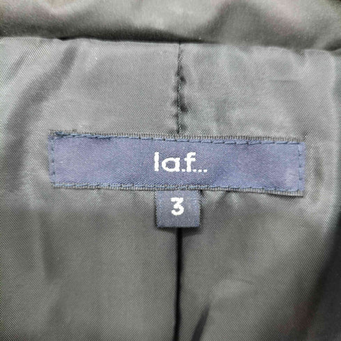 ラエフ la.f... キルティング フーデッド ダウン コート レディース JPN:3