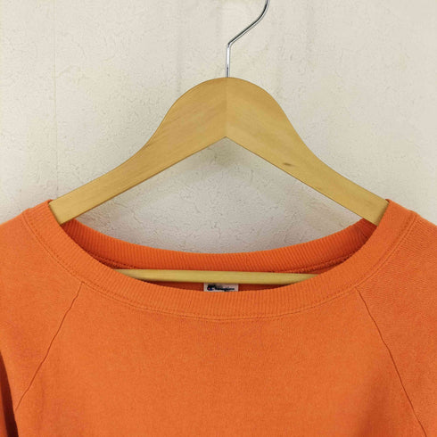 チャンピオン Champion 80S USA製 トリコタグ フットボールチームプリント ラグランスウェット メンズ XL