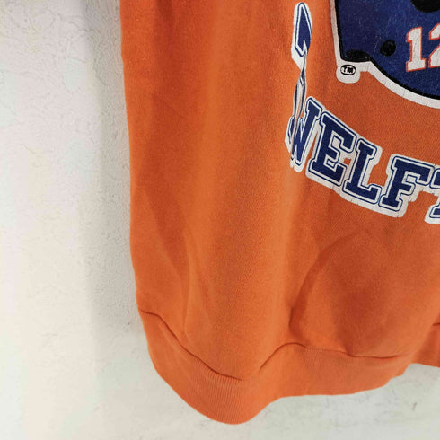 チャンピオン Champion 80S USA製 トリコタグ フットボールチームプリント ラグランスウェット メンズ XL