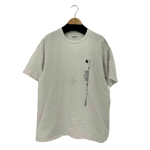 カーハートワークインプログレス Carhartt WIP SAME PAPER PAPER SOCIETY TSHIRT プリント クルーネックTシャツ メンズ import:XL