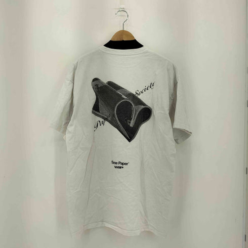 カーハートワークインプログレス Carhartt WIP SAME PAPER PAPER SOCIETY TSHIRT プリント クルーネックTシャツ メンズ import:XL