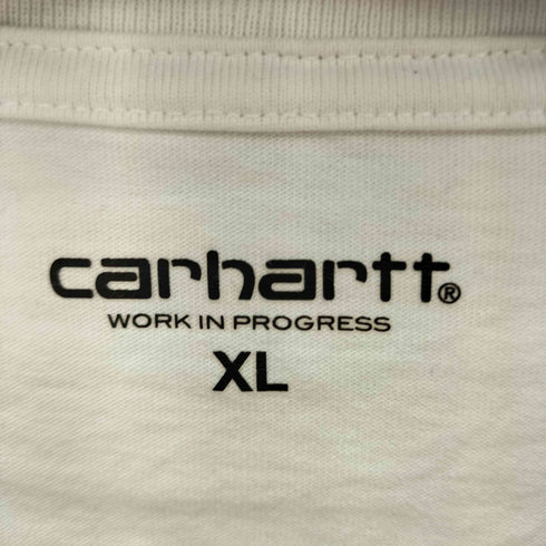 カーハートワークインプログレス Carhartt WIP SAME PAPER PAPER SOCIETY TSHIRT プリント クルーネックTシャツ メンズ import:XL