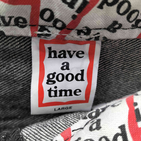 ハブアグッドタイム HAVE A GOOD TIME DENIM SHORTS デニム ショーツ ハーフ パンツ メンズ JPN:L