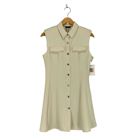 ザラ ZARA クレープミニワンピース レディース import:M