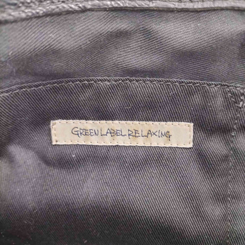 グリーンレーベルリラクシング GREEN LABEL RELAXING レザー ショルダーバッグ メンズ