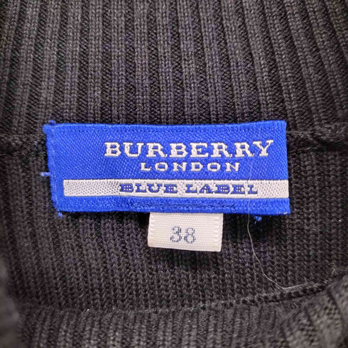 バーバリーブルーレーベル BURBERRY BLUE LABEL フレンチスリーブニット レディース JPN:38