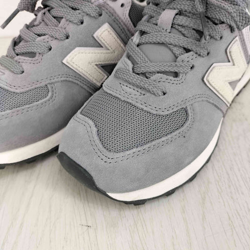 ニューバランス NEW BALANCE U574 ローカットスエードメッシュスニーカー レディース JPN:24.5