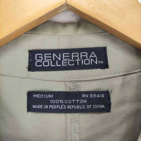GENERRA 比翼ステンカラーコート メンズ import:M