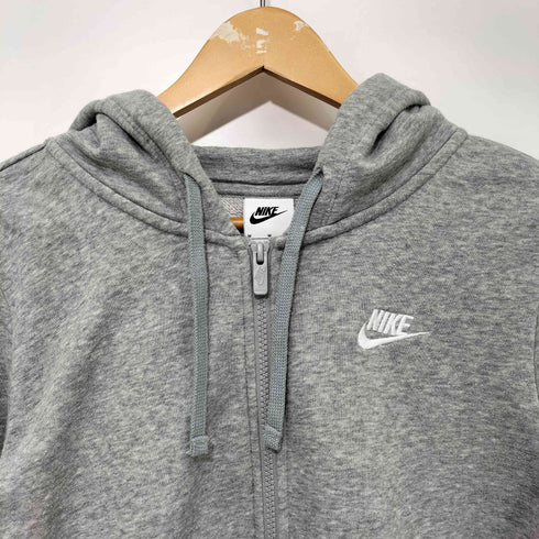 ナイキ NIKE クラブ フリース フルジップ LS フーディ レディース JPN:M