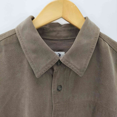 イッセイミヤケハイスポーティングギア ISSEY MIYAKE HAI SPORTING GEAR 80S POINTUP社 ステッチデザイン テンセル L/S シャツ メンズ JPN:M