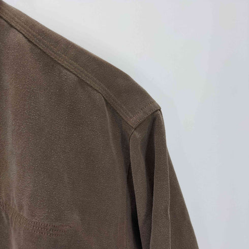イッセイミヤケハイスポーティングギア ISSEY MIYAKE HAI SPORTING GEAR 80S POINTUP社 ステッチデザイン テンセル L/S シャツ メンズ JPN:M